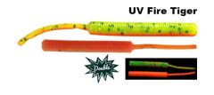 Fujin Baby Worm 5,2cm Floating UV Firetiger LRF Silikonu