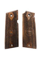 Star Model B Süper 9mm. Uyumlu Özel Seri Lazer Kesim Ahşap Kabze Mod3