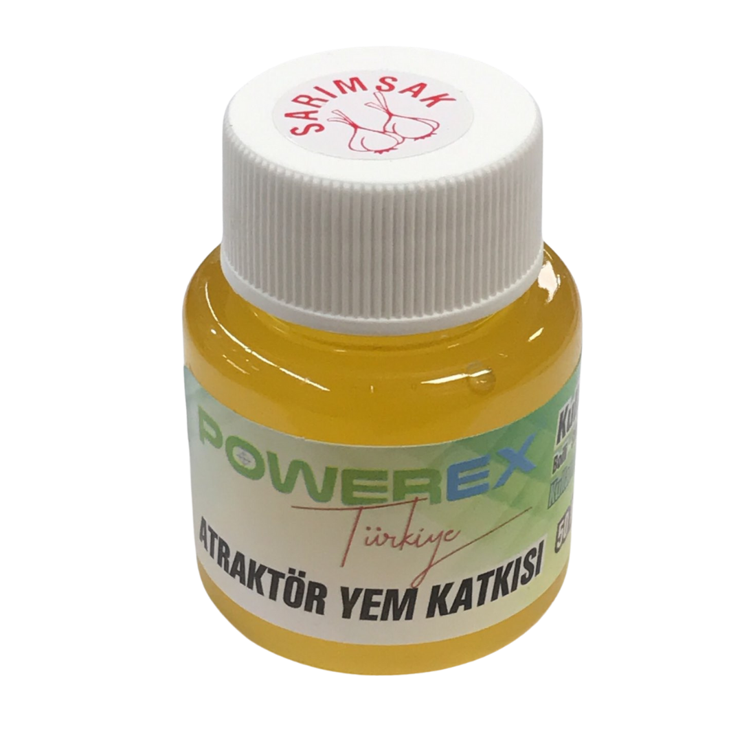 Powerex Sarımsak Kokulu 50ml. Atraktör Yem Katkısı Balık Kokusu