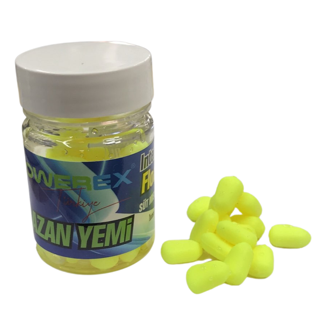 Powerex Süper Yumuşak Fosforlu Sarı Süt Mısır Aromalı Sazan Yemi