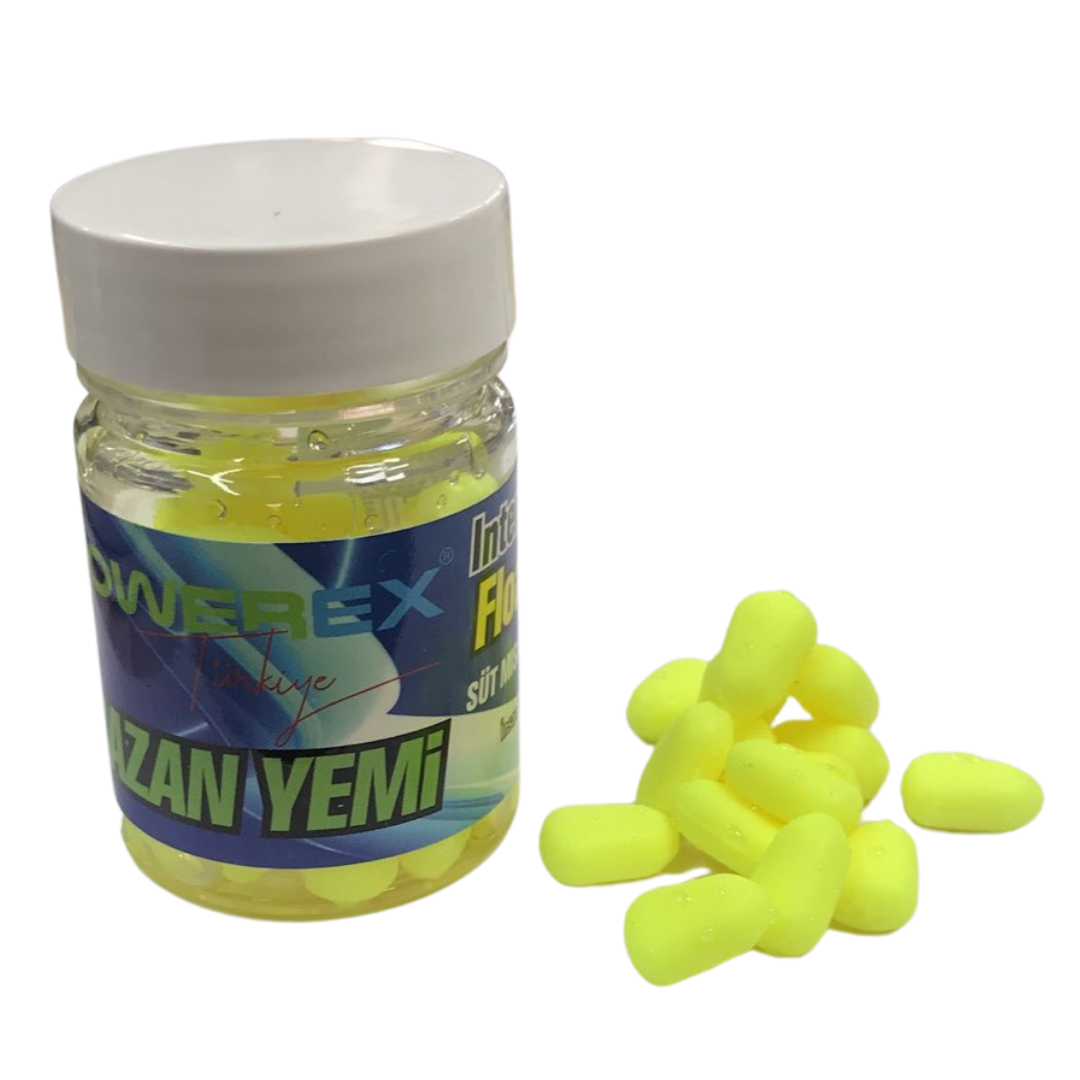 Powerex Süper Yumuşak Fosforlu Sarı Süt Mısır Aromalı Sazan Yemi