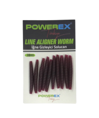 Powerex Line Aligner Worm İğne Gizleyici Yumuşak Silikon Solucan 10 Adet