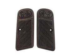 Browning FN Model 1922 Uyumlu Uzun Belçika Özel Seri Lazer Kesim Ahşap Kabze Mod7