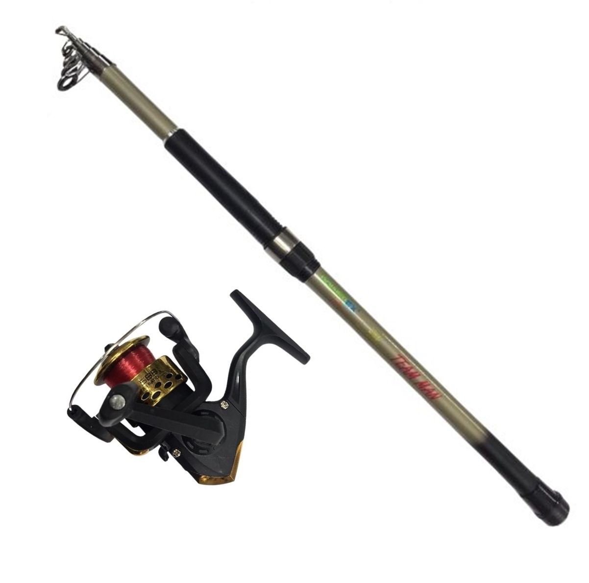 Powerex Team man 210cm. - Mini 200 Gold Makineli Kamış Makine Olta Seti