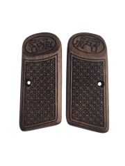 Browning FN Model 1922 Uyumlu Uzun Belçika Özel Seri Lazer Kesim Ahşap Kabze Mod8