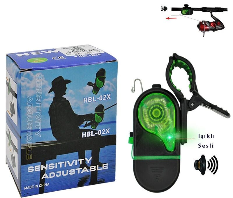 Powerex Işıklı Sesli Kamış Alarmı (Yeni Model)