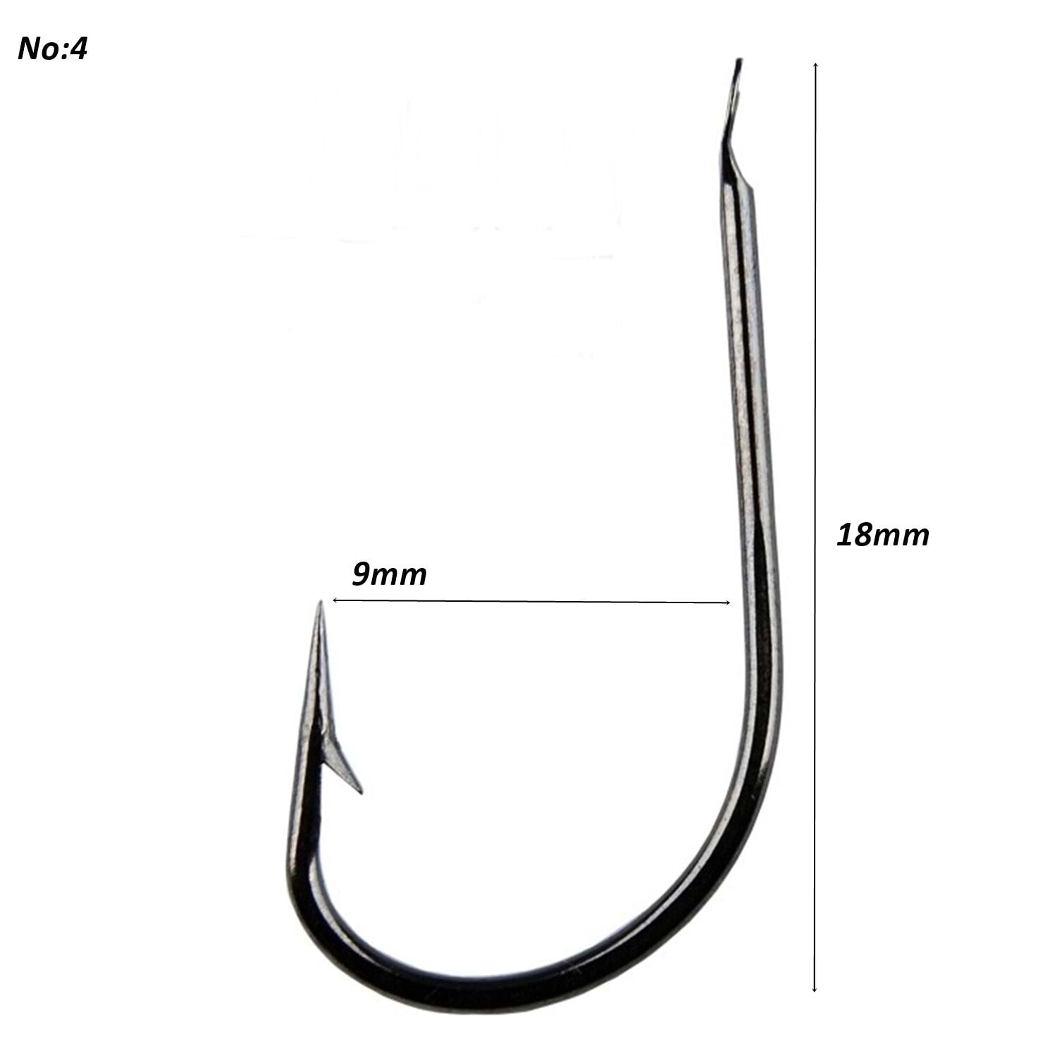 Powerex 505 model 4 no. Black Nickel Kutu Balık İğne 100 Adet