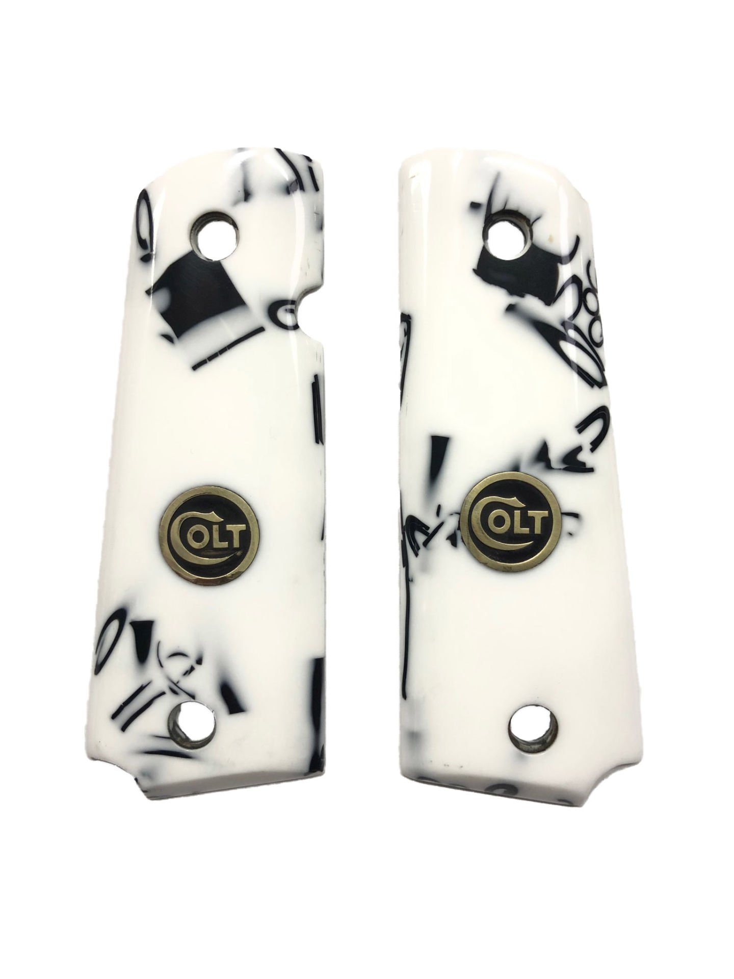 Colt 1911 Uyumlu Metal Özel Üretim Sedef Kabze Mod41