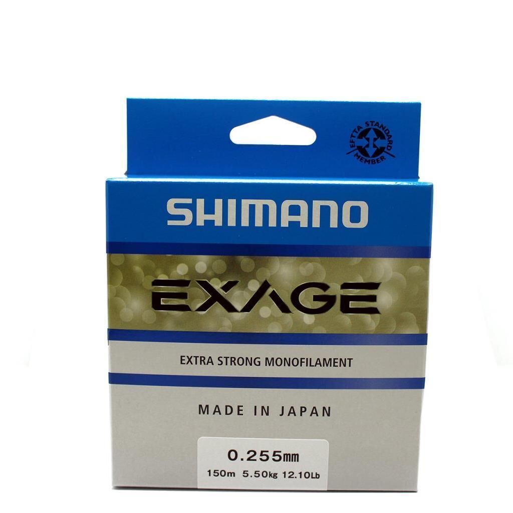 Shimano Exage 150m. 0,225mm. Extra Strong Monofilament Misina