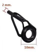Powerex 10'lu Paket Kamış Uç Porselen Yüzüğü 2.0 mm. Uç 10mm.Porselen Halka