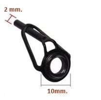 Powerex 10'lu Paket Kamış Uç Porselen Yüzüğü 2.0 mm. Uç 10mm.Porselen Halka