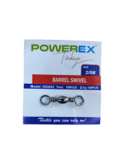 Powerex HS9002 2/0 No. Paketli İkili Fırdöndü 10lu Paket