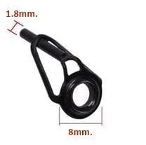 Powerex 10'lu Paket Kamış Uç Porselen Yüzüğü 1.8 mm. Uç 8 mm.Porselen Halka