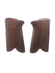 Ruger P85 Uyumlu Ruger Yazılı Lazer Kesim Özel Seri Ahşap Kabze Mod5