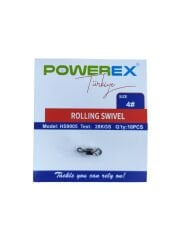 Powerex HS9005 4 No. Paketli Bilyeli İkili Fırdöndü 10lu Paket