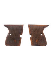 Kevin ZP98 Uyumlu (Magnum Research Micro Desert Eagle ME380 Uyumlu ) Lazer Kesim Ahşap Kabze Mod1