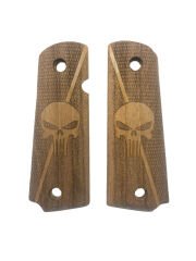 Colt 1911 Uyumlu Lazer Kesim Ahşap Yeni Tasarım Kabze Mod37 Şaftol Boyama