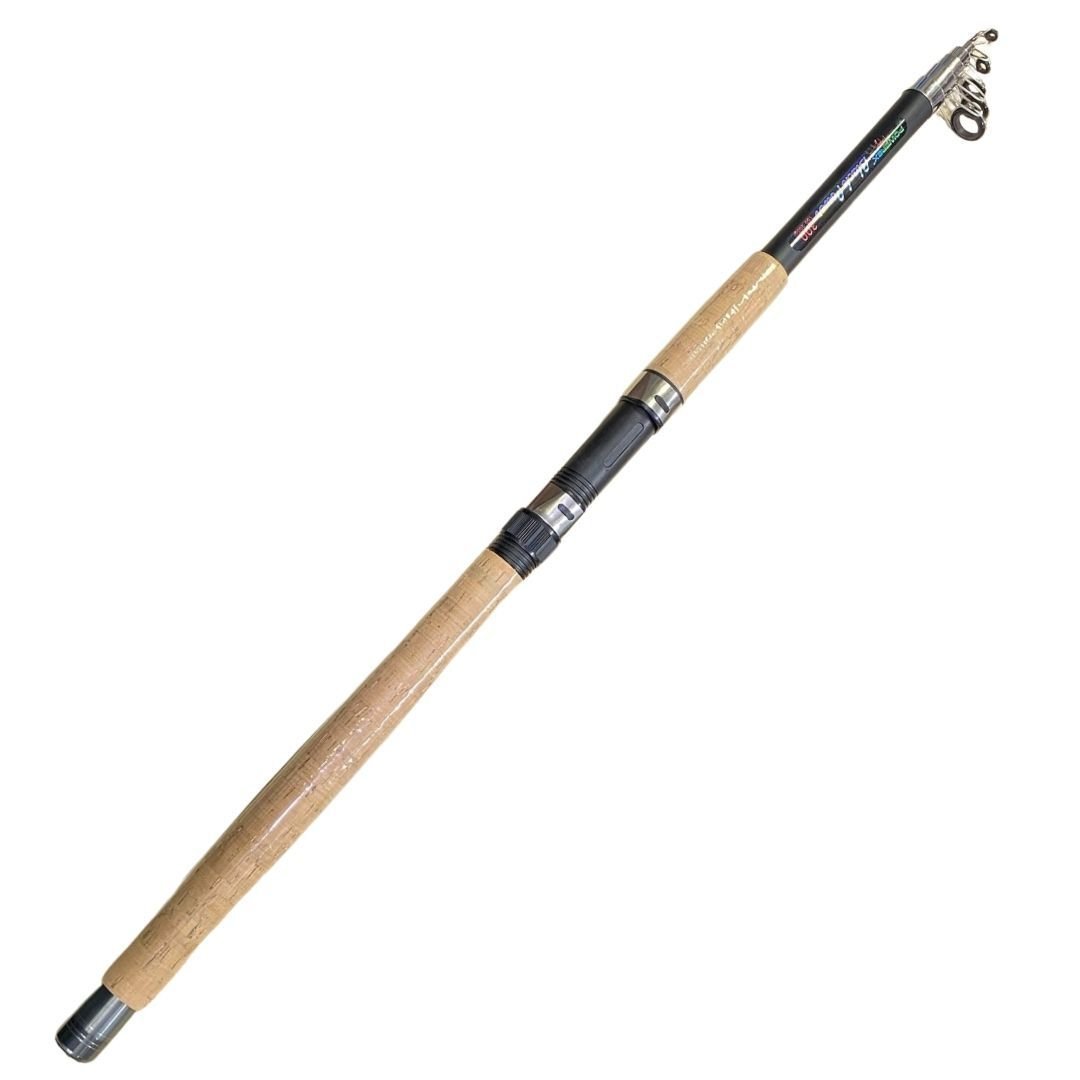 Powerex Black Power 2.40m. 150-200gr. Atarlı Mantar Uzun Sap Teleskopik Olta Kamışı
