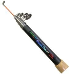 Powerex Black Power 2.40m. 150-200gr. Atarlı Mantar Uzun Sap Teleskopik Olta Kamışı