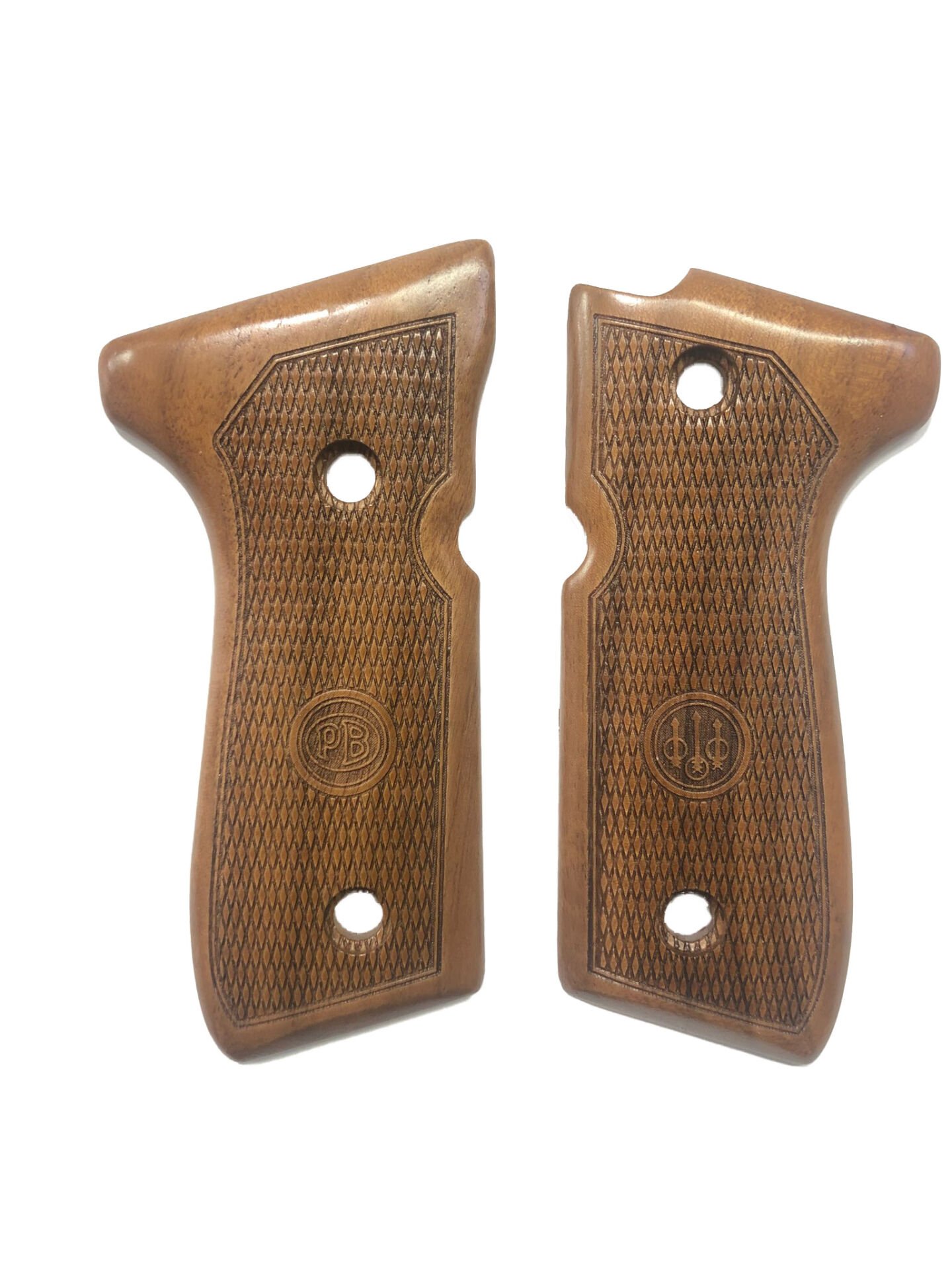 Beretta F92, 92A1, 92G, 92FS, 96, 96A1, M9, M9A1, Uyumlu Lazer Kesim Ahşap Yeni Tasarım Kabze Mod16 Şaftol Boyama