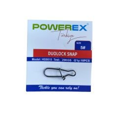 Powerex HS9015 5 No. Sahte Yem - Rapala Klipsi 10lu Paket