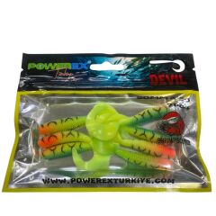 Powerex Devil Kurt 60mm 2.3gr Karides Kokulu 7li Paket Suni Yem 8308