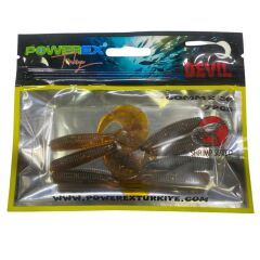 Powerex Devil Kurt 60mm 2.3gr Karides Kokulu 7li Paket Suni Yem 8307