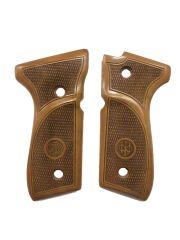 Beretta F92, 92A1, 92G, 92FS, 96, 96A1, M9, M9A1 Uyumlu Lazer Kesim Ahşap Yeni Tasarım Ortopedik Kabze Mod16