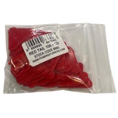 Powerex 100lü Paket Kaşık vb. için Kırmızı Kelebek Kuyruk
