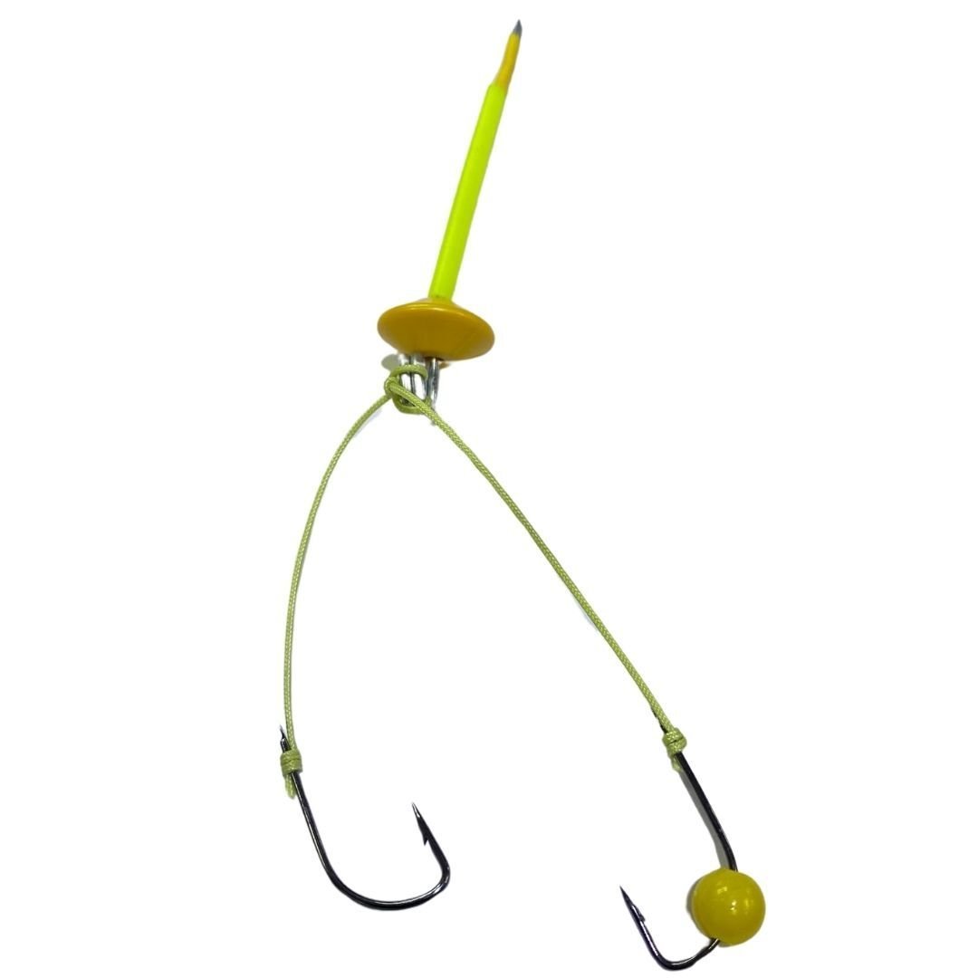 Sazan Küspe 2 iğneli Boncuklu Rig Takımı