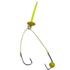 Sazan Küspe 2 iğneli Boncuklu Rig Takımı