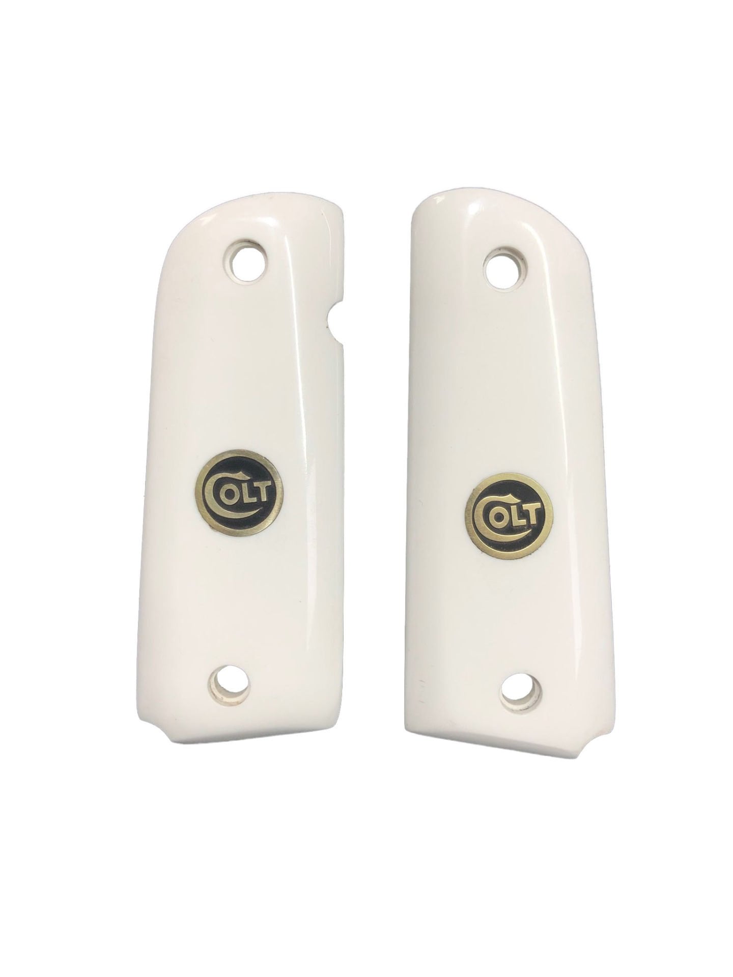 Colt 1911 Uyumlu Metal Lazer Kesim Beyaz Pleksiglas Yeni Tasarım Kabze Mod25