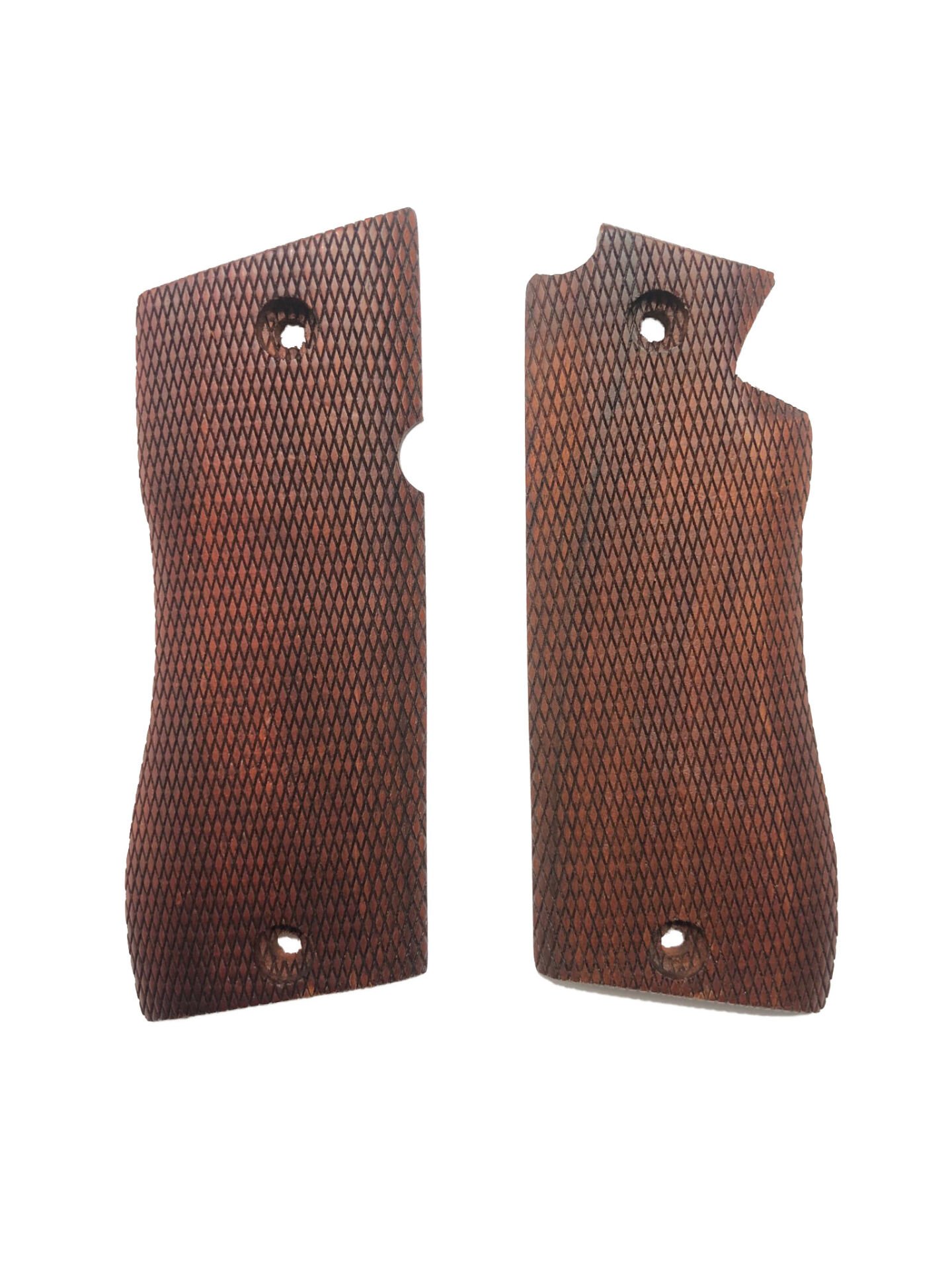 Star Kesik (Cut Star) 9mm. Uyumlu Özel Seri Lazer Kesim Ahşap Kabze Mod1