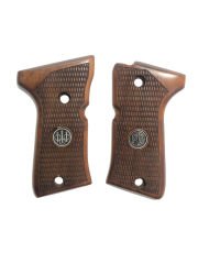 Beretta 92FS Uyumlu Compact Metal Özel Seri Lazer Kesim Ahşap Kabze Mod1