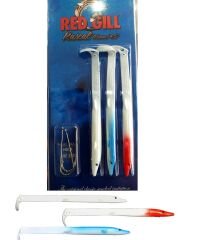 Red Gill Rascal 115mm White Mix Silikon Yem