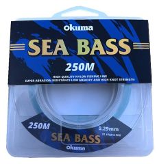 Okuma Sea Bass Nylon 0,26mm. Moss Green Color 250 m. Misina