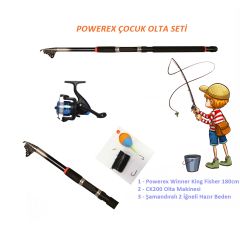 Junior 180 Kamış Makina Olta Seti