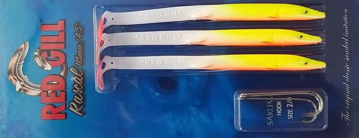 Red Gill Rascal 115mm Tequile Sunrise Silikon Yem