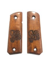 Colt 1911 Uyumlu Özel Seri Lazer Kesim Ahşap Kabze Mod20