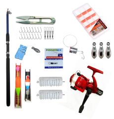 Deluxe 240 42 Parça Kamış Makine Olta Seti