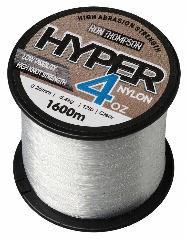 Ron Thompson Hyper 4OZ Nylon Clear Misine 860 m 0.35 mm 8.5 kg