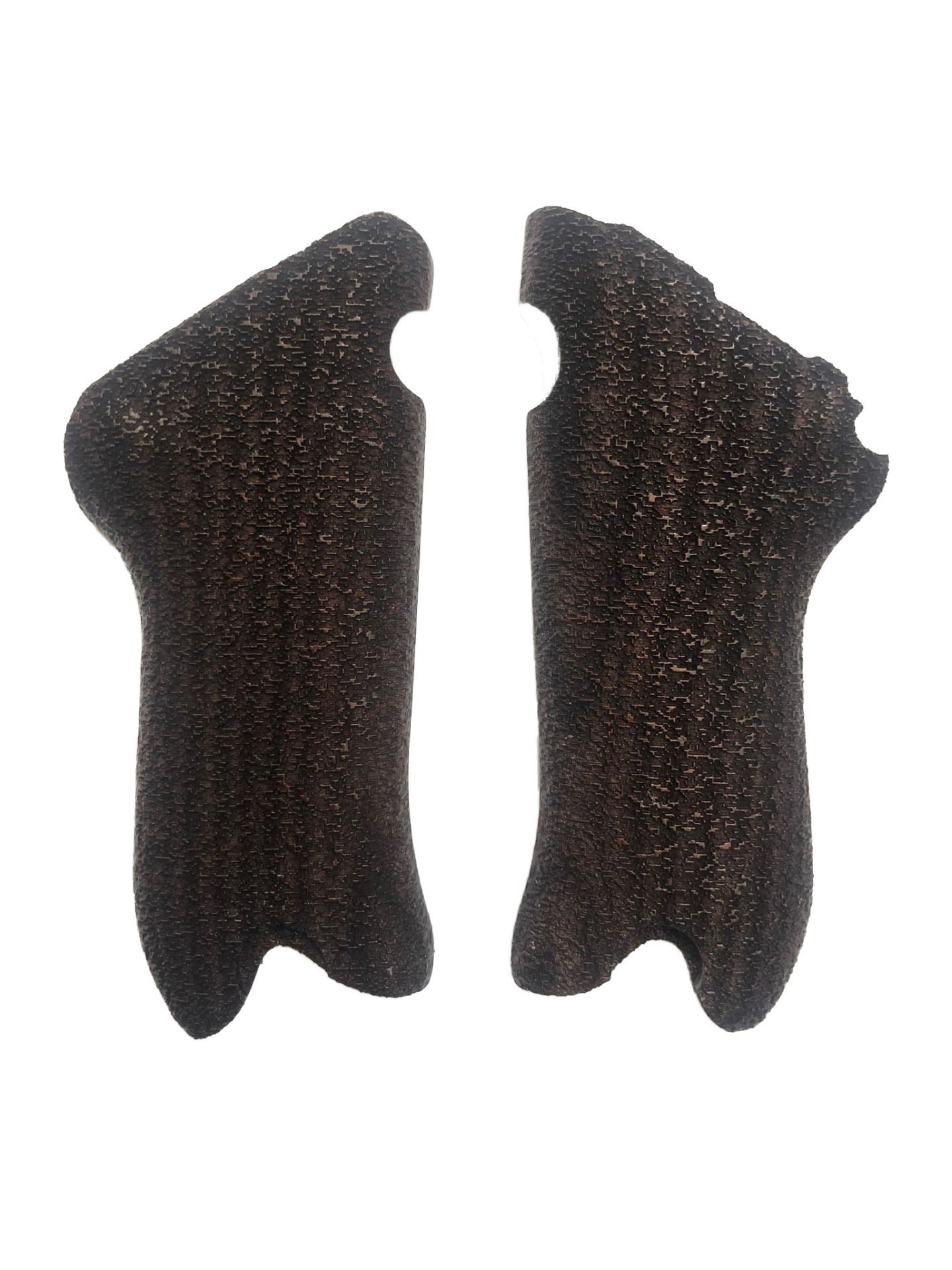 Luger P08 Uyumlu Makaralı Parabellum Özel Seri Lazer Kesim Koyu Ahşap Kabze Mod10