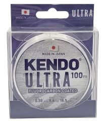 Kendo 0.24mm Ultra Fluorocarbon Coated 100m White Misina