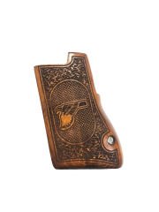 Desert Eagle 45cal., 357 mgn.,50cal. Uyumlu Özel Seri Lazer Kesim Ahşap Kabze Mod1