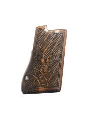 Desert Eagle 45cal., 357 mgn.,50cal. Uyumlu Özel Seri Lazer Kesim Ahşap Kabze Mod3