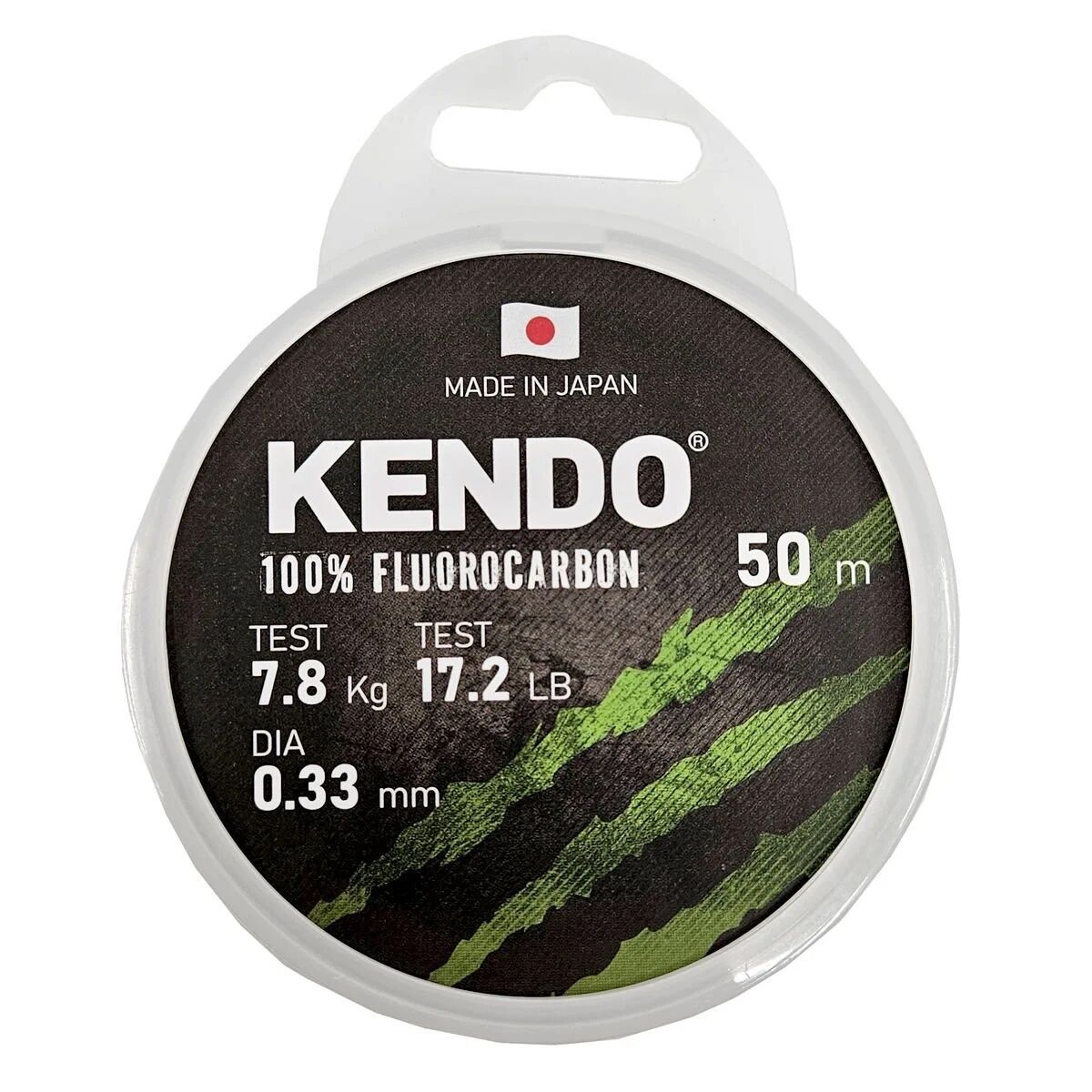 Kendo 100% Fluorocarbon 0,18mm. White 50m Lider Misina