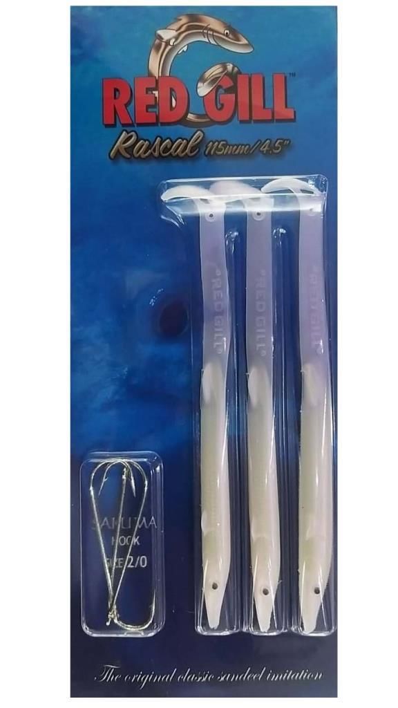Red Gill Rascal 115mm Red Pearl Silikon Yem
