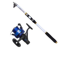 Powerex MLK 3,00 m. - Highline Plus Mavi 4000 Kamış Makine Olta Seti