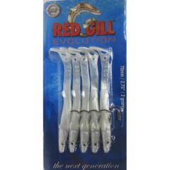 Red Gill Evolution 70mm 2gr Silver Pearl Silikon Yem