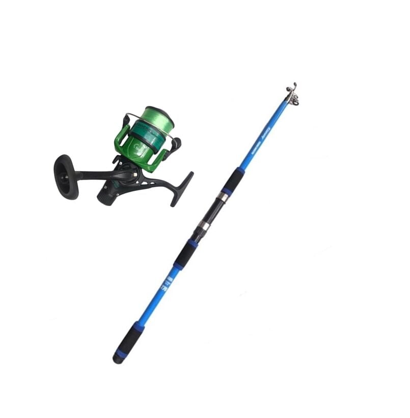 Powerex Monster 2,70m. - Highline Plus Yeşil 4000 Kamış Makine Olta Seti